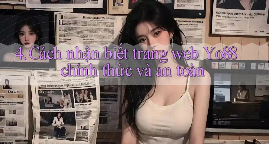 4. Cách nhận biết trang web Yo88 chính thức và an toàn