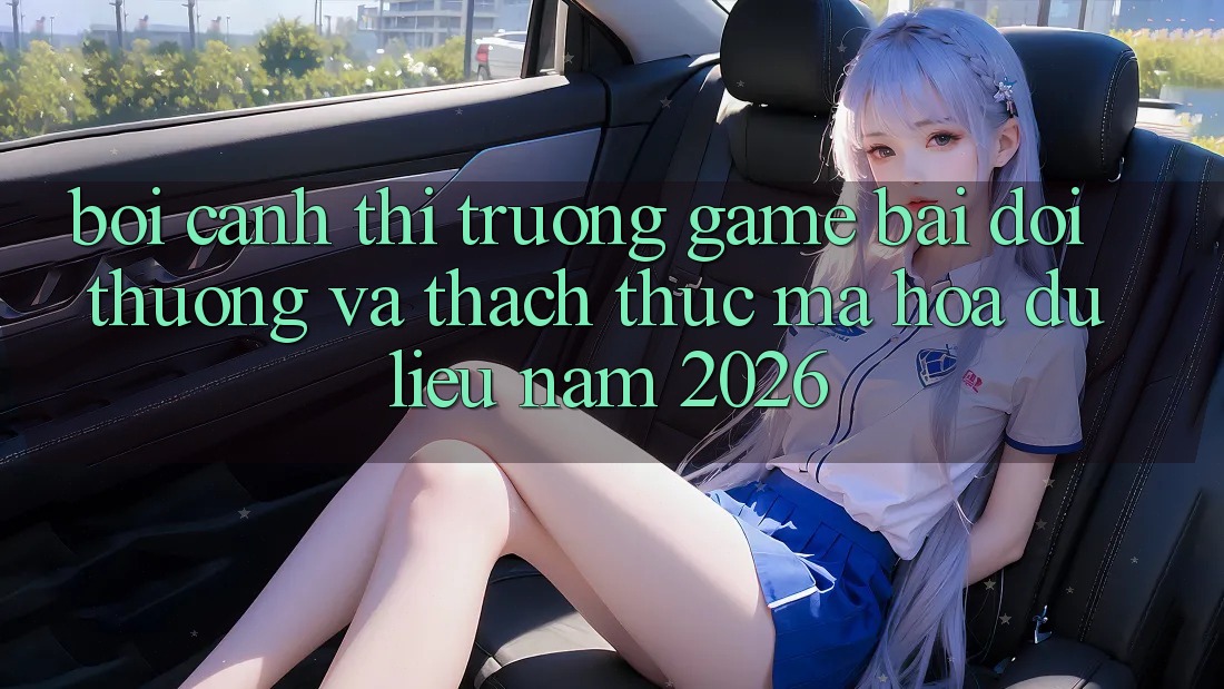 Bối Cảnh Thị Trường Game Bài Đổi Thưởng Và Thách Thức Mã hóa dữ liệu Năm 2026