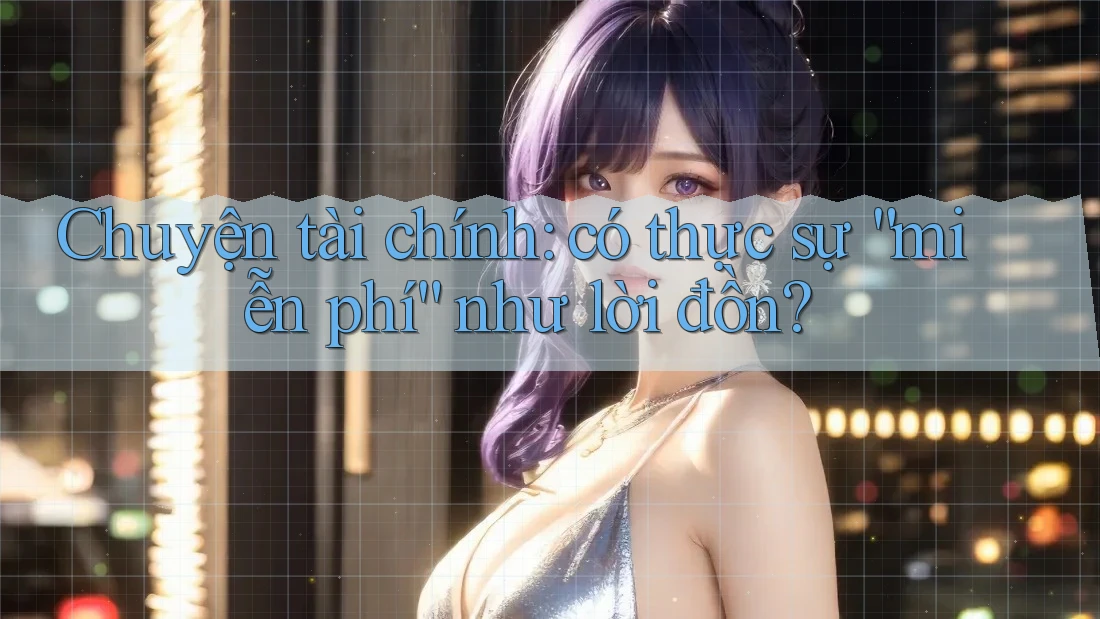 Chuyện tài chính: có thực sự “miễn phí” như lời đồn?