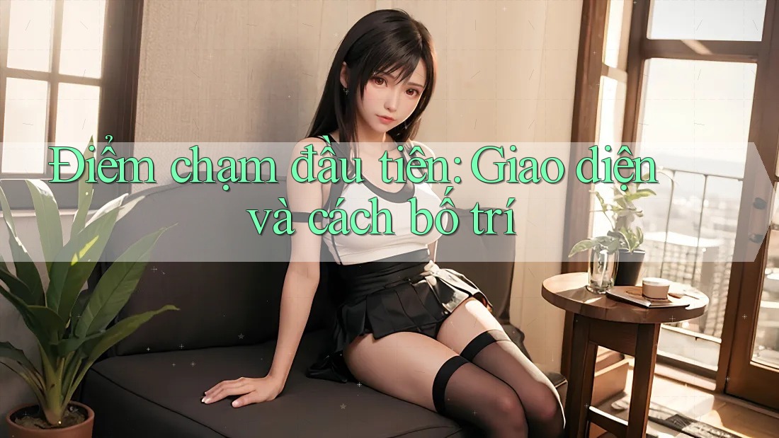 Điểm chạm đầu tiên: Giao diện và cách bố trí Điểm chạm đầu tiên: Giao diện và cách bố trí