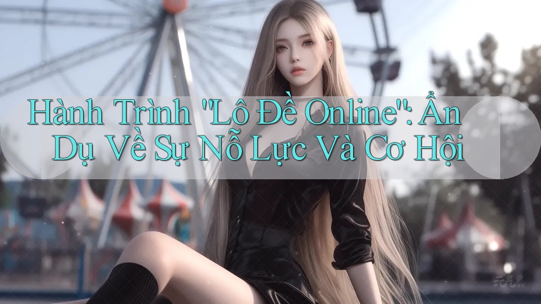 Hành Trình “Lô Đề Online”: Ẩn Dụ Về Sự Nỗ Lực Và Cơ Hội Hành Trình “Lô Đề Online”: Ẩn Dụ Về Sự Nỗ Lực Và Cơ Hội