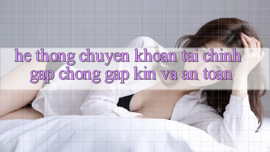 Hệ Thống Chuyển khoản Tài Chính: Gấp Chóng, Gập Kín Và An Toàn