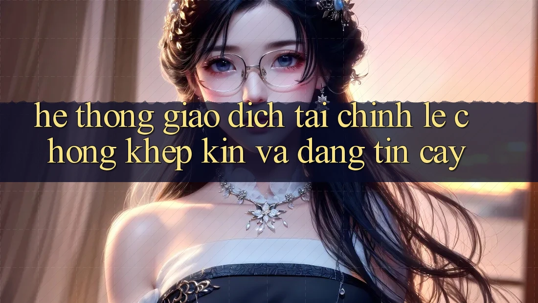 Hệ Thống Giao Dịch Tài Chính: Lẹ Chóng, Khép Kín Và Đáng tin cậy
