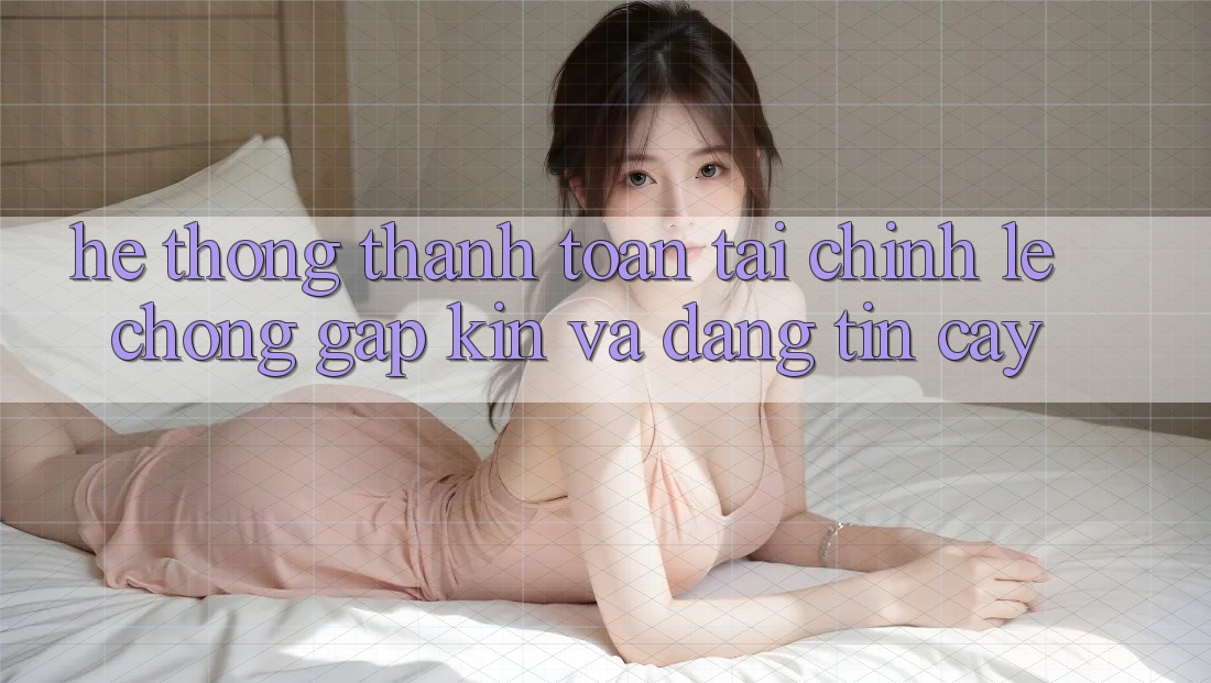 Hệ Thống Thanh toán Tài Chính: Lẹ Chóng, Gập Kín Và Đáng tin cậy
