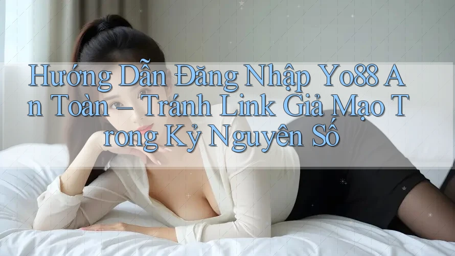 Hướng Dẫn Đăng Nhập Yo88 An Toàn – Tránh Link Giả Mạo Trong Kỷ Nguyên Số