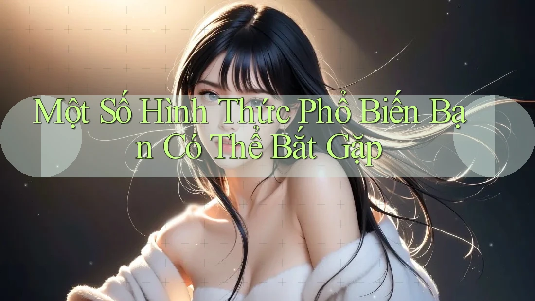 Một số hình thức phổ biến bạn có thể bắt gặp