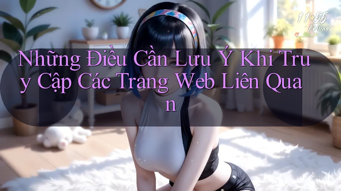 Những Điều Cần Lưu Ý Khi Truy Cập Các Trang Web Liên Quan