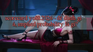 scorecard yo88 2026   để đánh giá, implied probability là gì