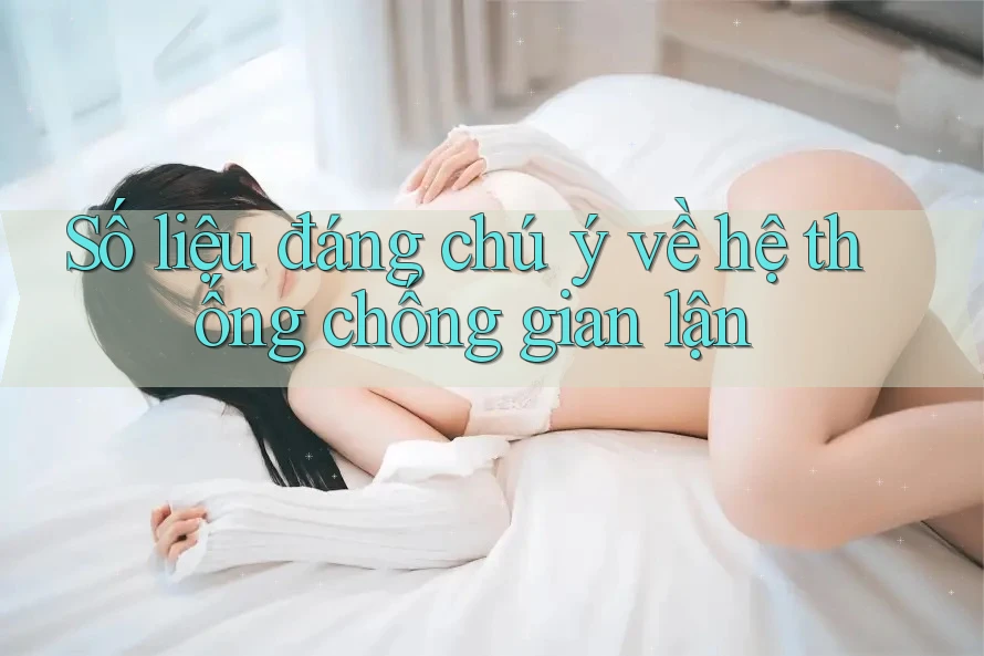 Số liệu đáng chú ý về hệ thống chống gian lận