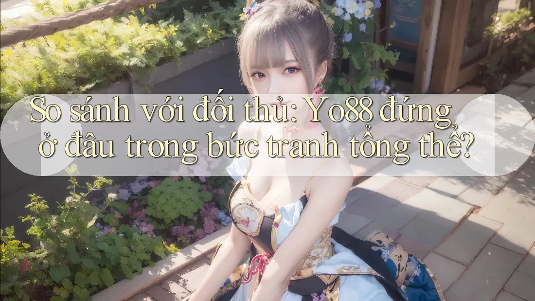 So sánh với đối thủ: Yo88 đứng ở đâu trong bức tranh tổng thể?