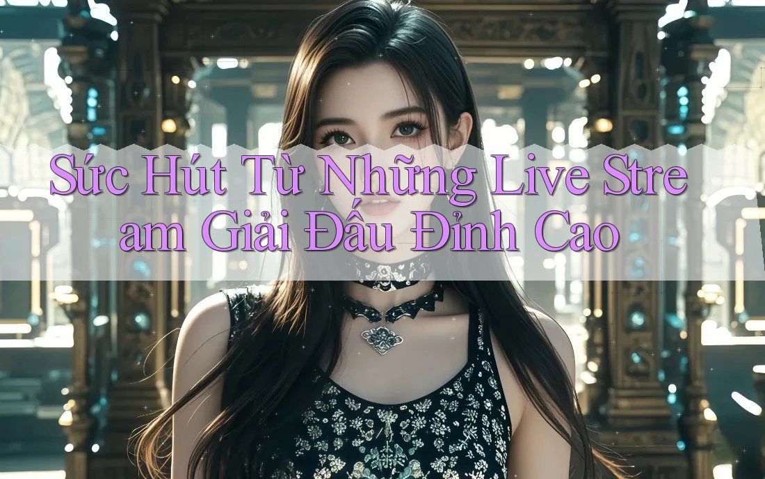 Sức Hút Từ Những Live Stream Giải Đấu Đỉnh Cao