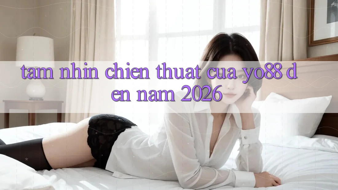 Tầm Nhìn Chiến thuật Của Yo88 Đến Năm 2026 Tầm Nhìn Chiến thuật Của Yo88 Đến Năm 2026