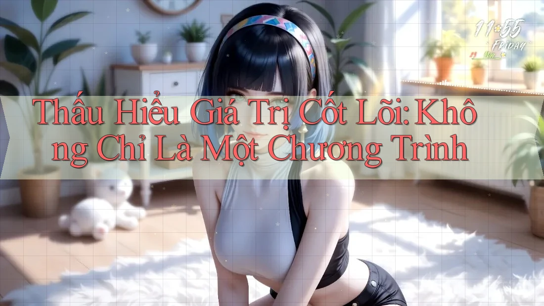 Thấu Hiểu Giá Trị Cốt Lõi: Không Chỉ Là Một Chương Trình