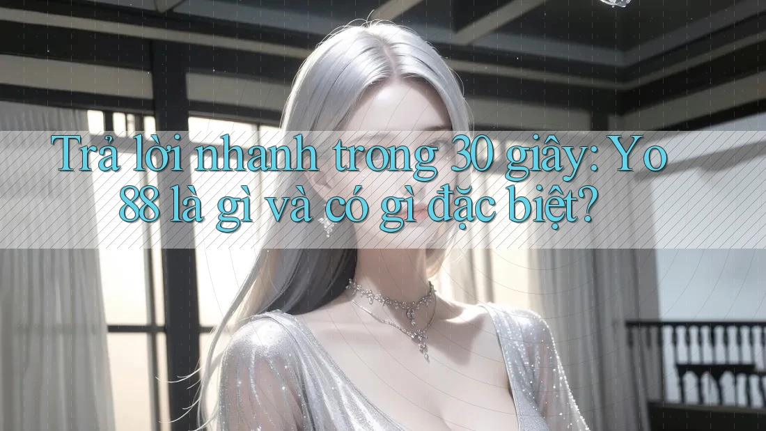 Trả lời nhanh trong 30 giây: yo88 là gì và có gì đặc biệt?