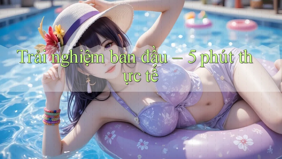 Trải nghiệm ban đầu – 5 phút thực tế Trải nghiệm ban đầu – 5 phút thực tế