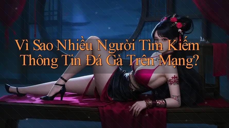 Vì Sao Nhiều Người Tìm Kiếm Thông Tin Đá Gà Trên Mạng?