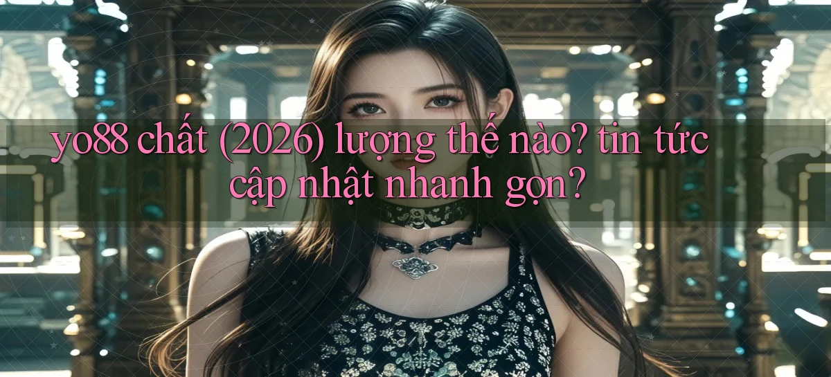yo88 chất (2026) lượng thế nào tin tức cập nhật nhanh gọn