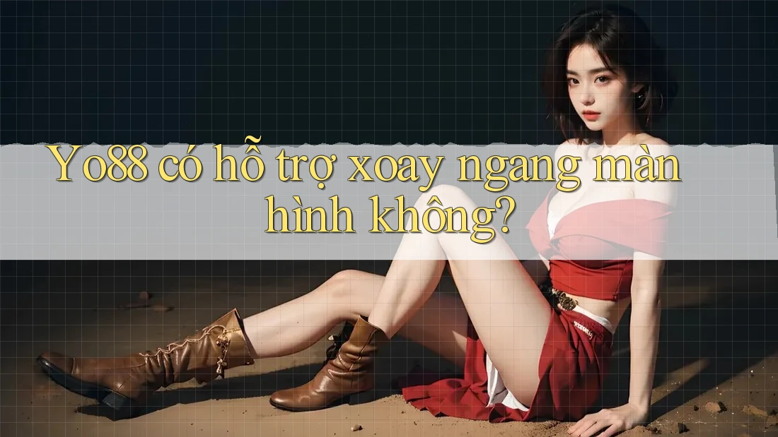 Yo88 có hỗ trợ xoay ngang màn hình không?