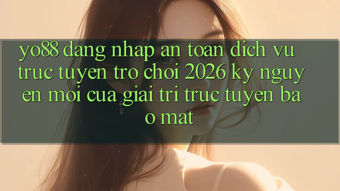 Yo88 - Đăng Nhập An toàn - Dịch vụ trực tuyến Trò chơi 2026: Kỷ Nguyên Mới Của Giải Trí Trực Tuyến Bảo Mật