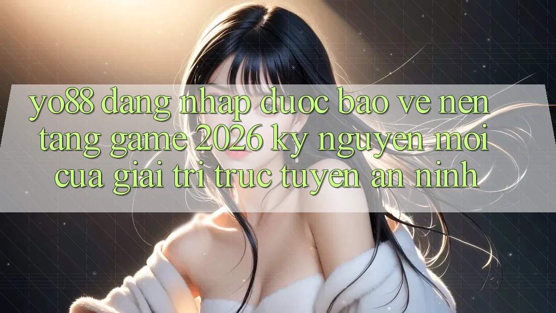 Yo88 - Đăng Nhập Được bảo vệ - Nền Tảng Game 2026: Kỷ Nguyên Mới Của Giải Trí Trực Tuyến An ninh