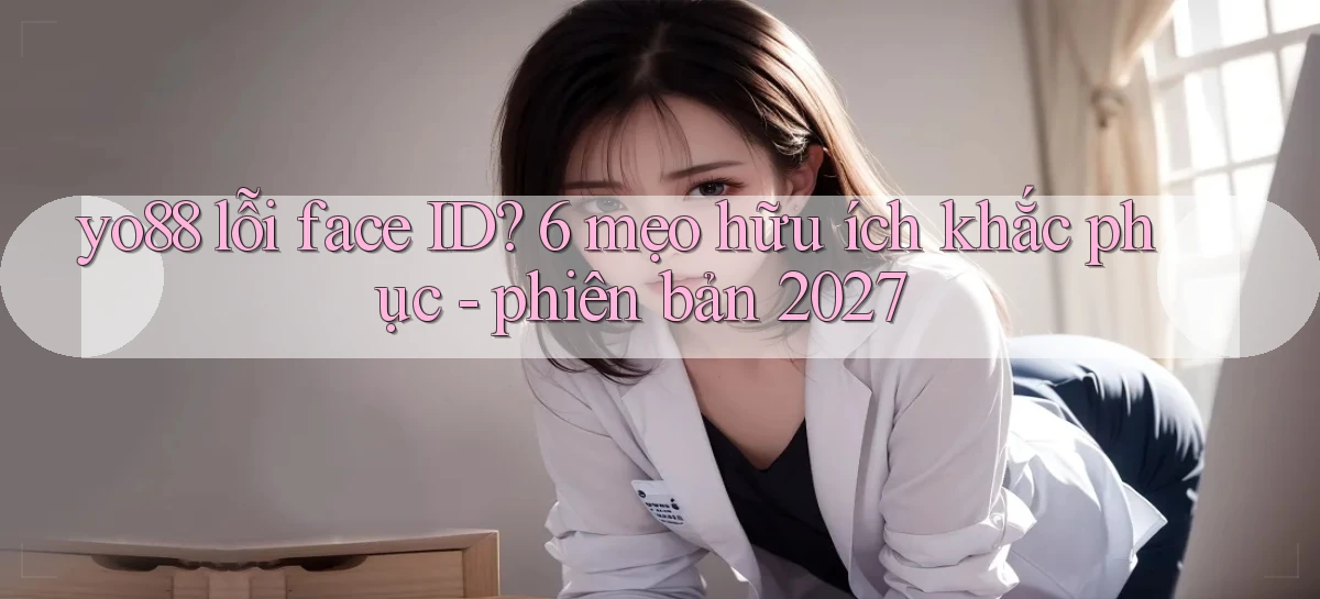 yo88 lỗi face ID 6 mẹo hữu ích khắc phục   phiên bản 2027