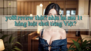 yo88 review thật nhìn lại sau 1 tháng luật chơi tiếng Việt