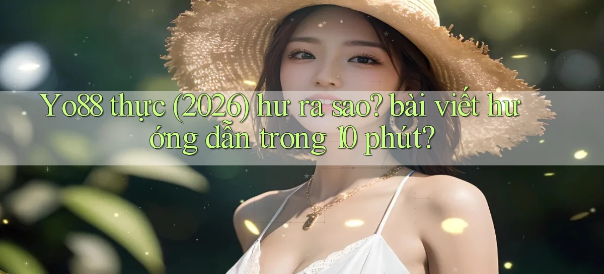 Yo88 thực (2026) hư ra sao bài viết hướng dẫn trong 10 phút
