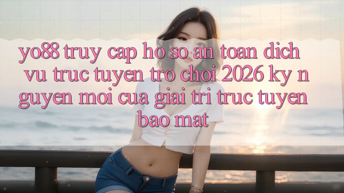 Yo88 - Truy cập hồ sơ An Toàn - Dịch vụ trực tuyến Trò chơi 2026: Kỷ Nguyên Mới Của Giải Trí Trực Tuyến Bảo Mật