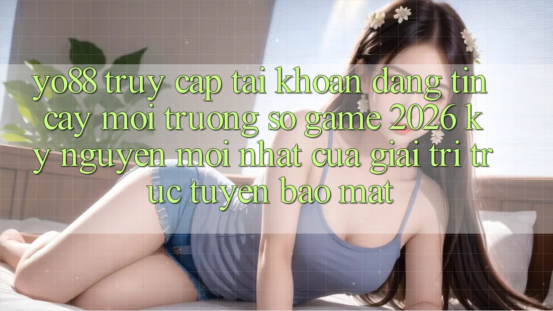 Yo88 - Truy cập tài khoản Đáng tin cậy - Môi trường số Game 2026: Kỷ Nguyên Mới nhất Của Giải Trí Trực Tuyến Bảo mật Yo88 - Truy cập tài khoản Đáng tin cậy - Môi trường số Game 2026: Kỷ Nguyên Mới nhất Của Giải Trí Trực Tuyến Bảo mật